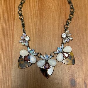BaubleBar Tortoise & Gemstone Necklace